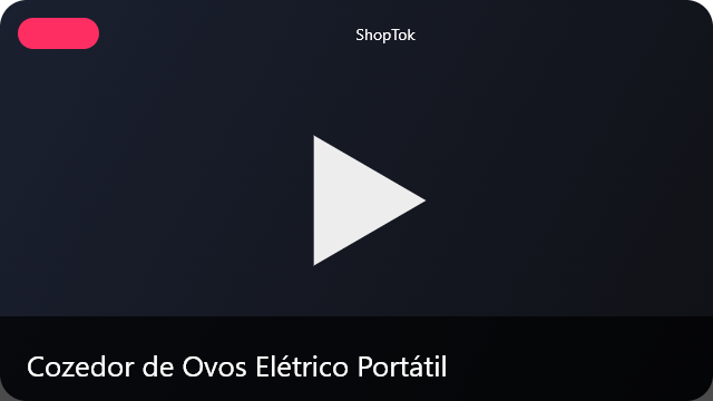 Cozedor de Ovos Elétrico Portátil