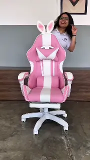 Cadeira Gamer Reclinável Ergonômica Base Giratória Cadeira Gamer Reclinável Ergo