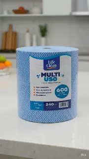 Pano Multiuso Tipo Perfex 20x40cm OU 28x40 Rolo Limpeza - Promoção