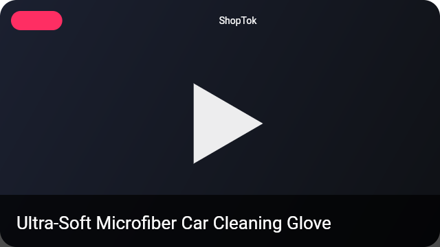 Ultra-Soft Microfiber Car Cleaning Glove