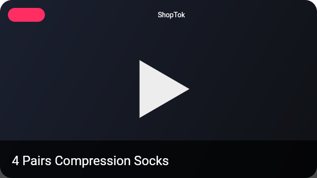 4 Pairs Compression Socks