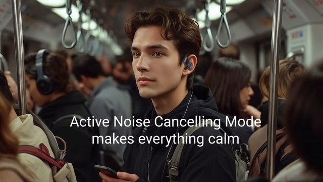 Hybrid Active Noise Cancelling Headphones