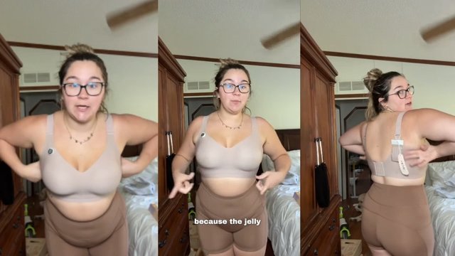 Women Jelly Bras No Underwire Scalloped