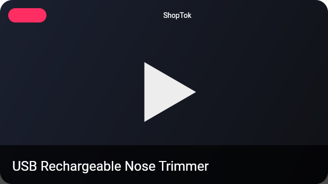 USB Rechargeable Nose Trimmer